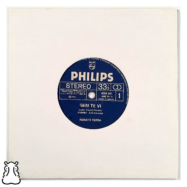 Compacto Renato Terra Bem Te Vi / Lá Em Mauá Vinil 1980 - Hm