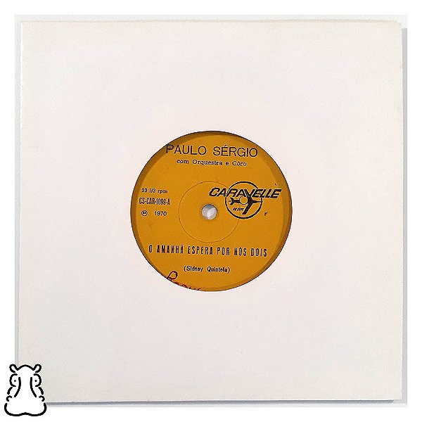 Compacto Paulo Sérgio Amanhã Espera Por Nós Dois Vinil - Hm