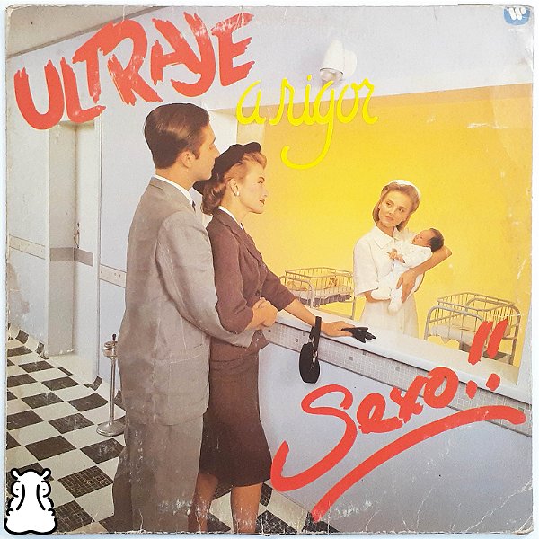 LP Ultraje a Rigor - Sexo! - 1987 Disco de Vinil - Hm
