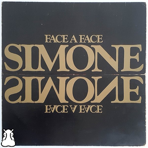 LP Simone - Face a Face - Disco de Vinil 1977 - Hm