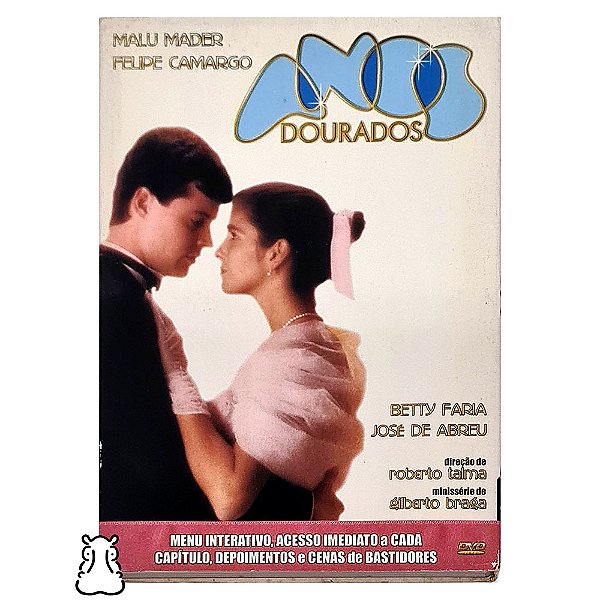 DVD Novela - Anos Dourados - Duplo - Hm