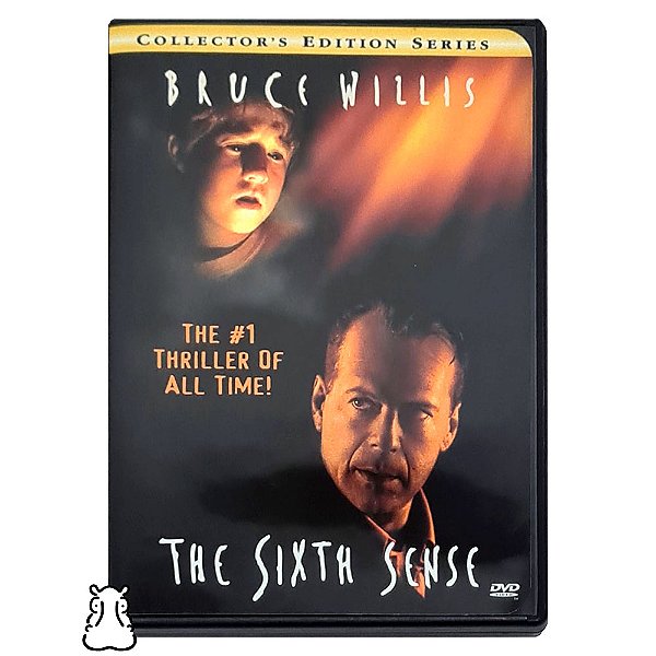 DVD Filme The Sixth Sense - O Sexto Sentido - Importado - Hm