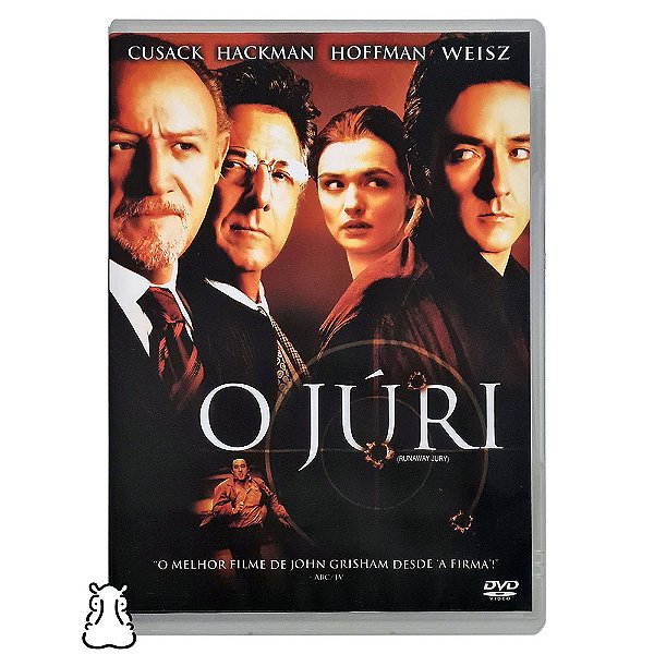 DVD Filme O Júri - Cusack Hackman Hoffman Weisz - Hm