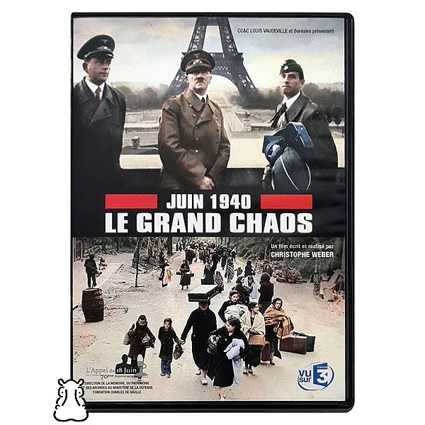 DVD Documentário Juin 1940 - Le Grand Chaos - Importado - Hm