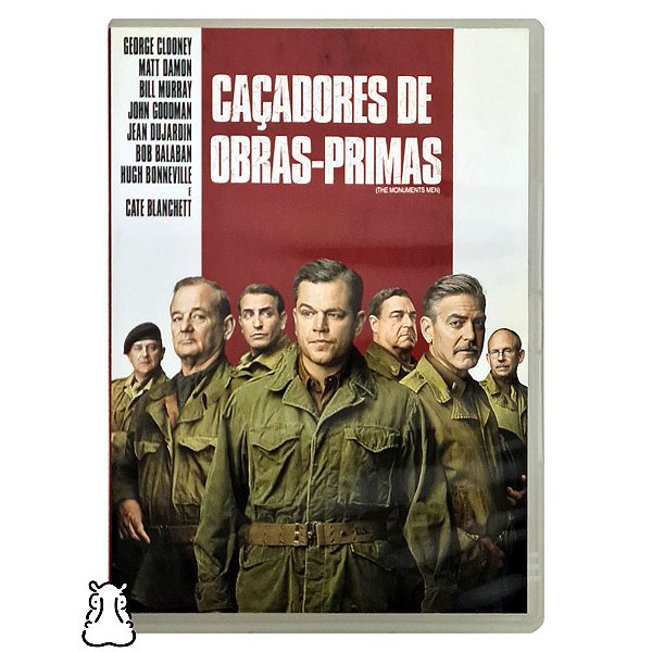 DVD Filme Caçadores De Obras-Primas - George Clooney - Hm