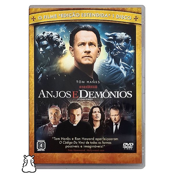 DVD Filme Anjos e Demônios - Tom Hanks - Hm