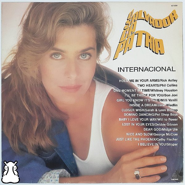 LP Novela O Salvador da Pátria Internacional Vinil 1989 - Hm