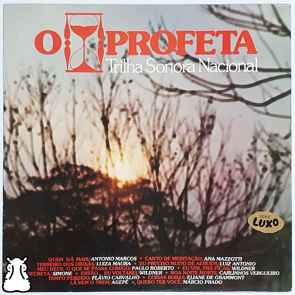 LP Novela - O Profeta - Nacional - Disco de Vinil 1977 - Hm