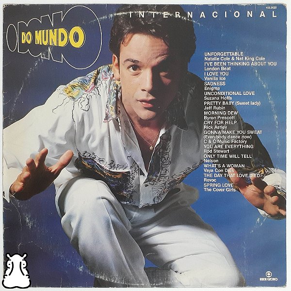 LP Novela - O Dono do Mundo - Internacional 1991 Vinil - Hm
