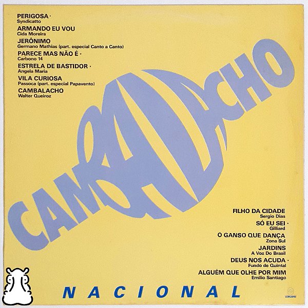 LP Novela - Cambalacho - Nacional - Disco de Vinil 1986 - Hm
