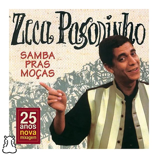 CD Zeca Pagodinho - Samba Pras Moças - 25 Anos - Hm