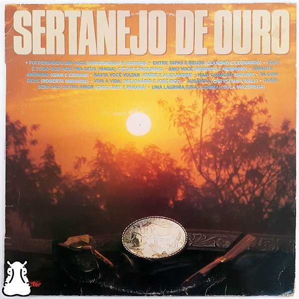 LP Sertanejo de Ouro - Disco de Vinil 1990 - Hm