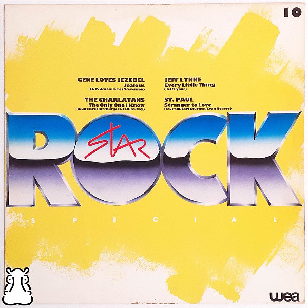 LP Rock Star Special Nº 10 Disco de Vinil Amostra 1990 - Hm