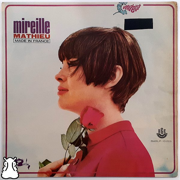 LP Mireille Mathieu - Made In France - Disco Vinil 1968 - Hm