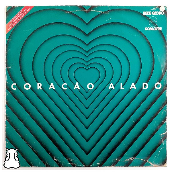 LP Novela - Coração Alado - Internacional - Vinil - Hm