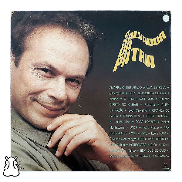 LP Novela - O Salvador da Pátria - Nacional - Vinil - Hm