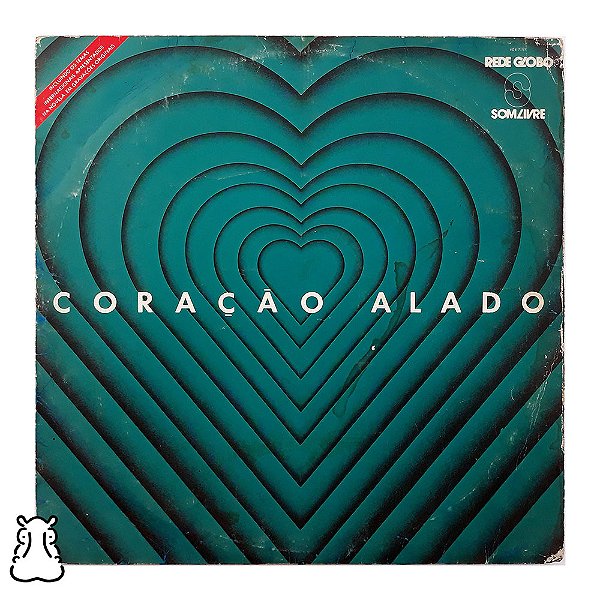LP Novela - Coração Alado - Internacional - Vinil - Hm