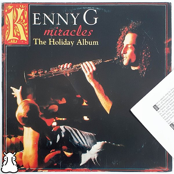 LP Kenny G Miracles The Holiday Album 1994 Vinil Encarte- Hm