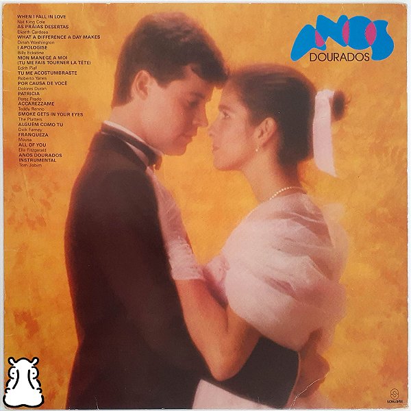 LP Trilha Sonora Novela - Anos Dourados - Vinil 1986 - Hm