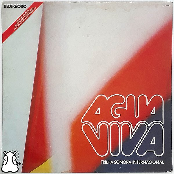 LP Novela - Água Viva - Internacional Disco Vinil 1980 - Hm