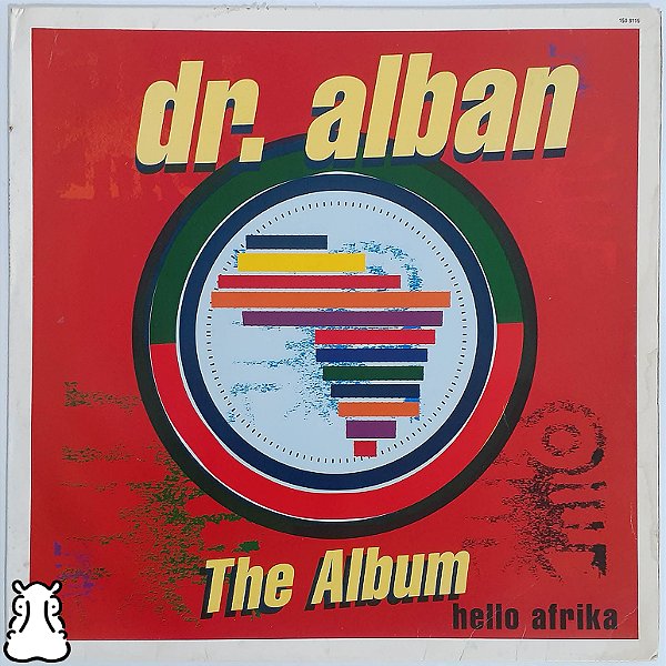 LP Dr. Alban - Hello Afrika (The Album) - Vinil 1991 - Hm