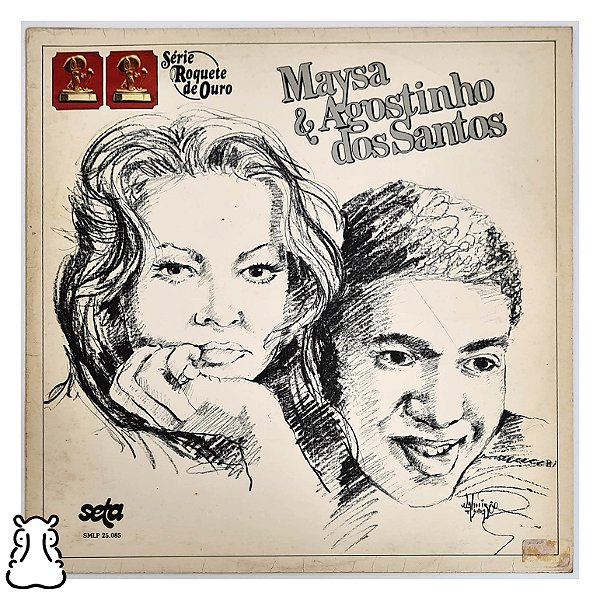 LP Maysa & Agostinho dos Santos - Roquete de Ouro Vinil - Hm