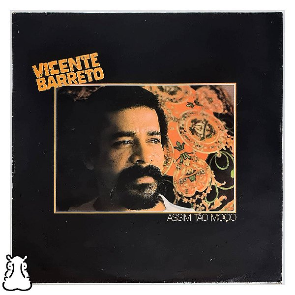LP Vicente Barreto - Assim Tão Moço - Vinil Com Encarte - Hm