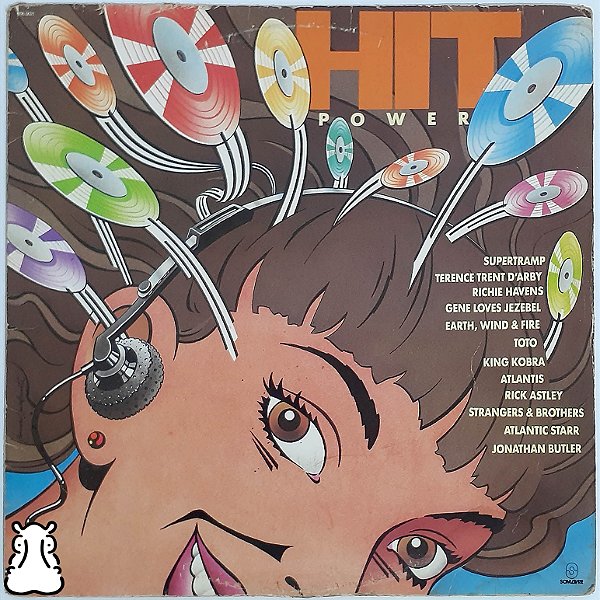 LP Hit Power - Disco de Vinil 1988 - Hm