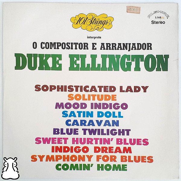 LP 101 Strings Interpreta Duke Ellington Vinil - Hm