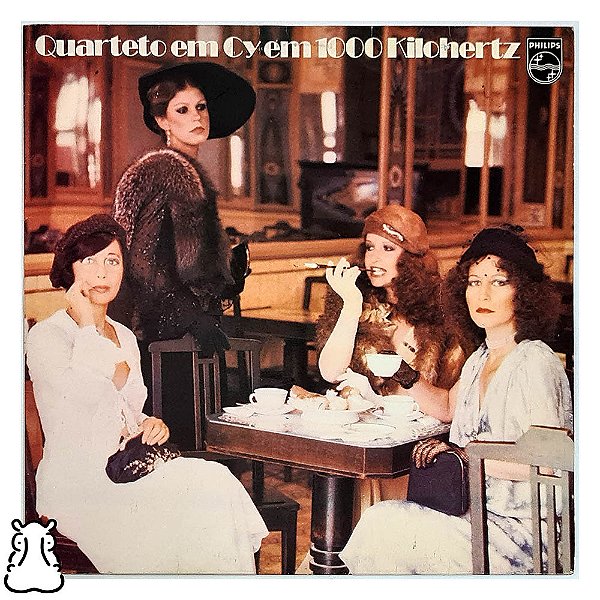 LP Quarteto em Cy - Em 1000 Kilohertz - Vinil Encarte - Hm