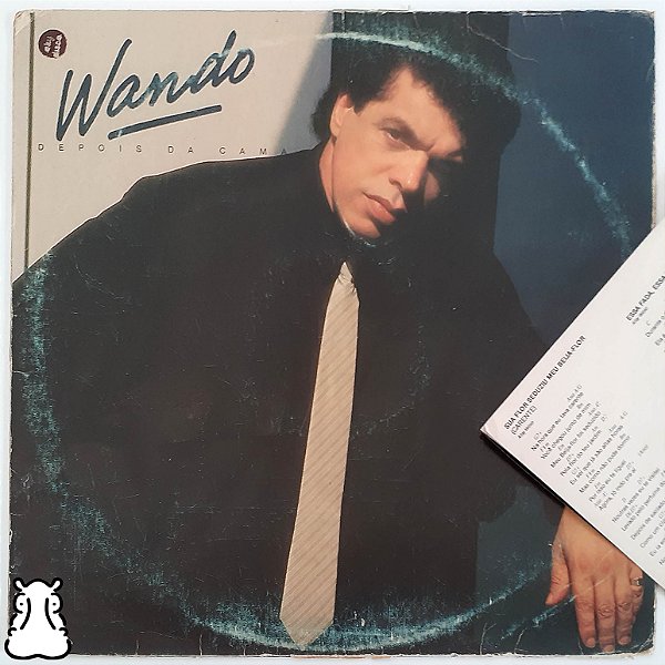 LP Wando - Depois da Cama - Disco de Vinil 1992 Encarte - Hm