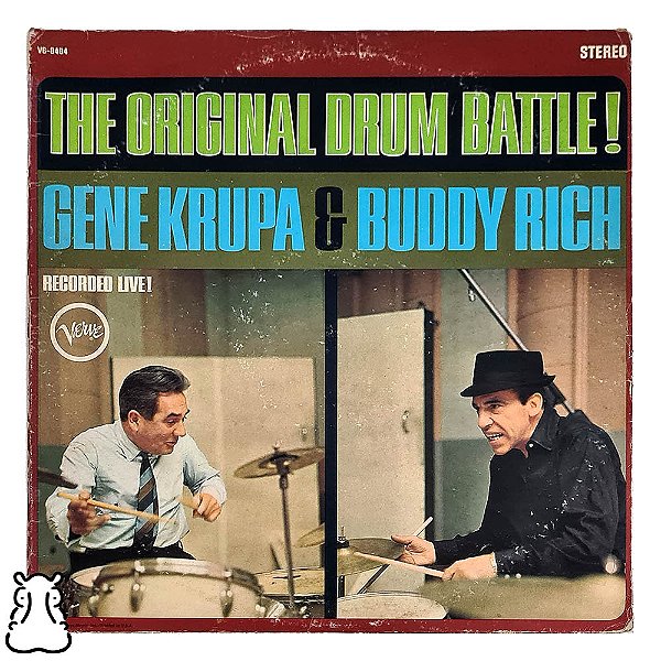 LP Gene Krupa & Buddy Rich - The Original Drum Battle! - Hm