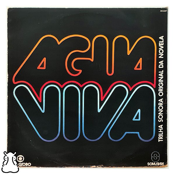 LP Novela - Água Viva - Nacional - Disco de Vinil 1980 - Hm