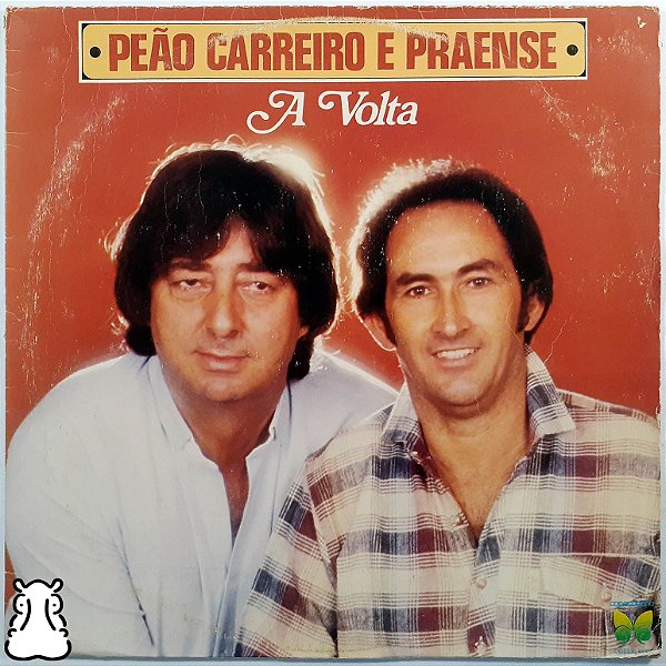 Lp Peão Carreiro E Praense A Volta Disco De Vinil 1984