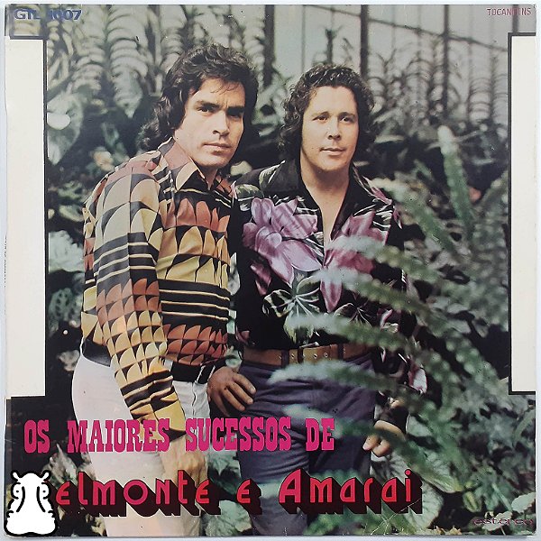 LP Os Maiores Sucessos de Delmonte e Amarai Vinil 1980 - Hm