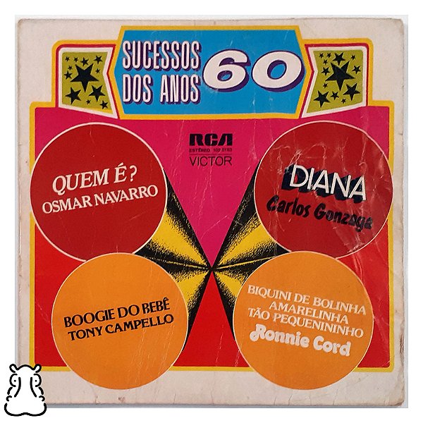 Compacto Sucessos dos Anos 60 - Vinil 1976 - Hm