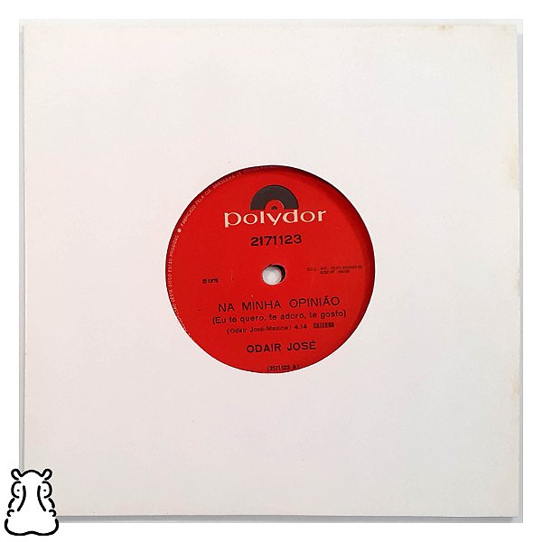Compacto Odair José Na Minha Opinião Eu Só Queria Vinil - Hm