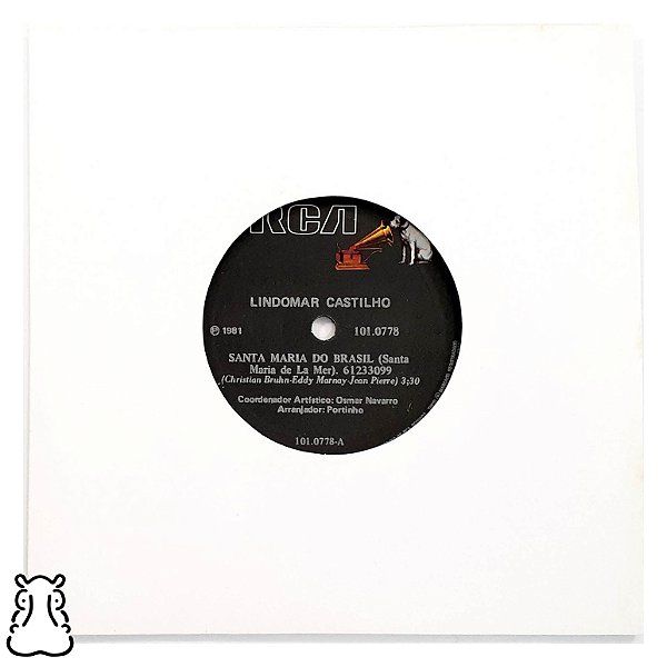 Compacto Lindomar Castilho Santa Maria do Brasil Vinil 1981