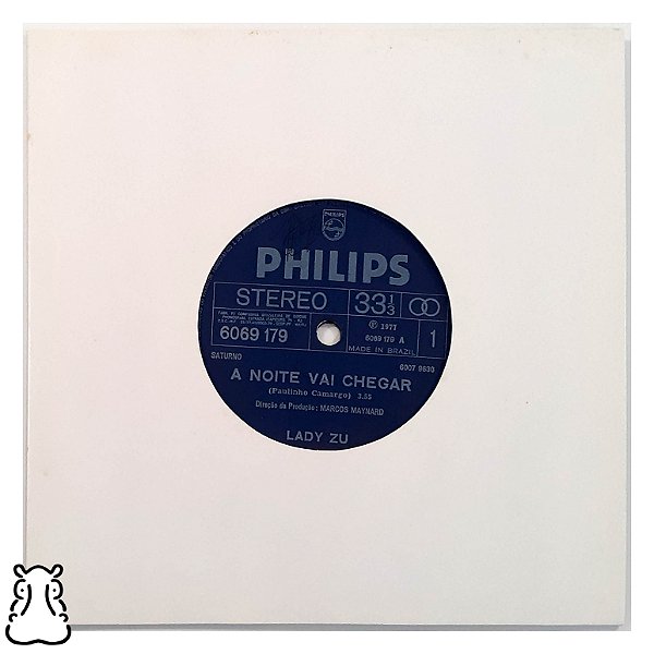 Compacto Lady Zu - A Noite Vai Chegar - Vinil 1977 - Hm