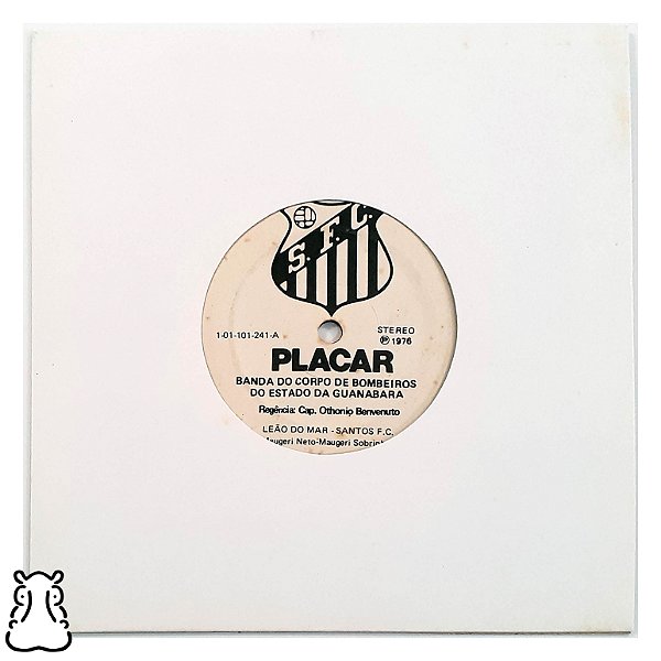 Compacto Banda Bombeiros Guanabara Ilustrada Santos Vinil