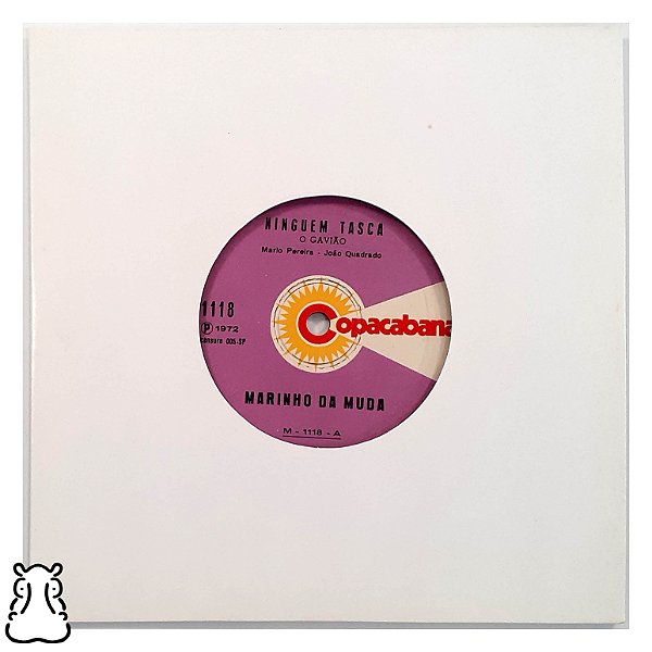 Compacto Marinho Da Muda Ninguem Tasca O Gavião Vinil 1972