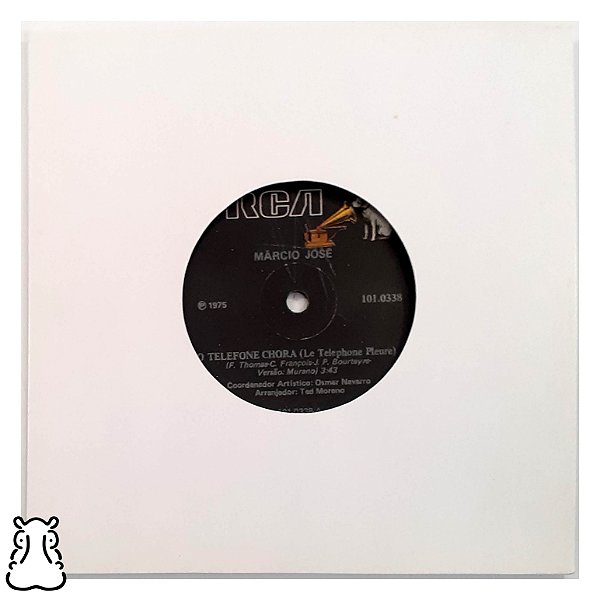 Compacto Márcio José - O Telefone Chora - Vinil 1975 - Hm