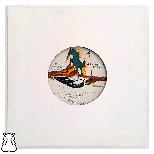 Compacto Jean-Pierre Posit Eté D'Amour Saint-Blas Vinil 1976