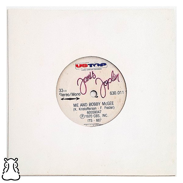 Compacto Janis Joplin Me and Bobby McGee - Vinil 1970 - Hm