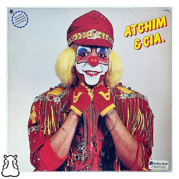 LP Atchim & Cia - Todo Dia é Festa - Disco Vinil 1991 - Hm