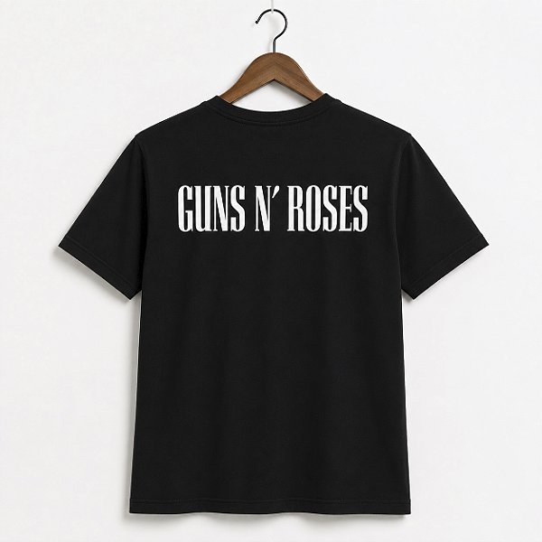 Camiseta Guns N' Roses Appetite For Destruction Manga Curta