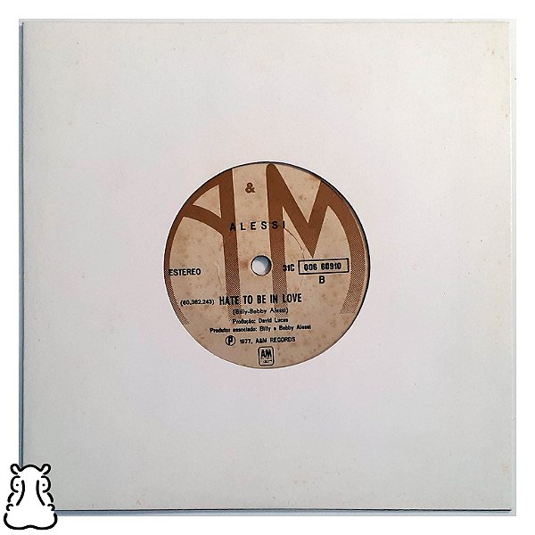 Compacto Alessi - All For a Reason Disco de Vinil 1977 - Hm
