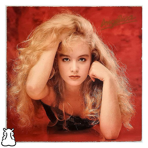 LP Angélica - O Calhambeque - Vinil 1989 Encarte - Hm