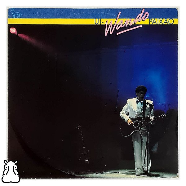 LP Wando - Ui-Wando Paixão - Disco de Vinil 1986 - Hm