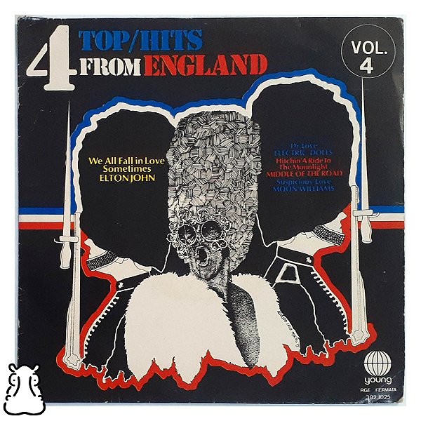Compacto 4 Top Hits From England Vol. 4 - Vinil 1975 - Hm